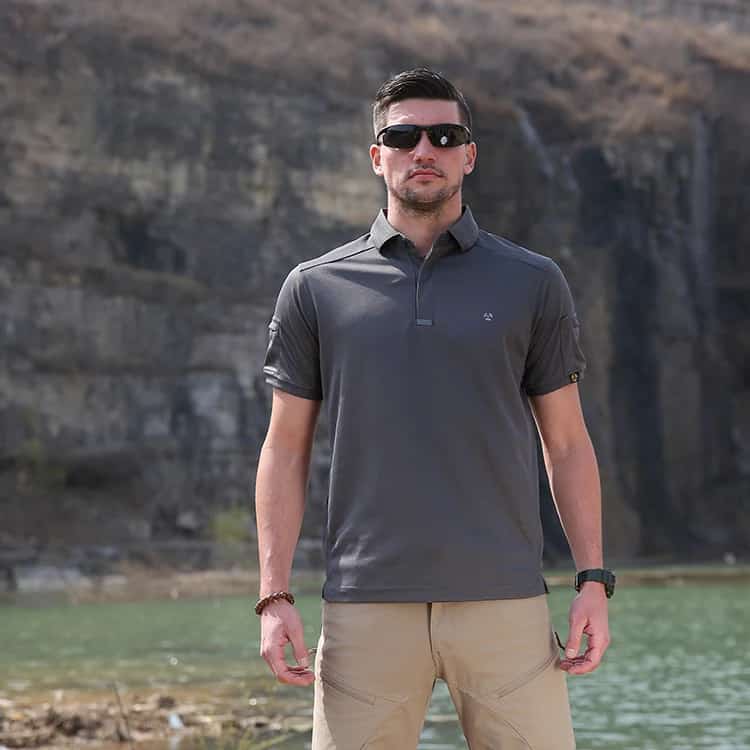 Polo Táctico Camisero – Secado Rápido + Protección UV