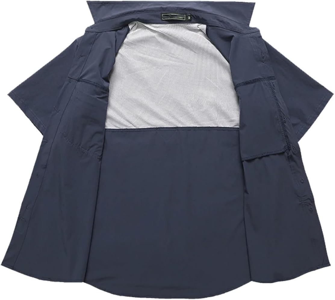 Camisa Táctica Spandex Manga Corta Multibolsillos