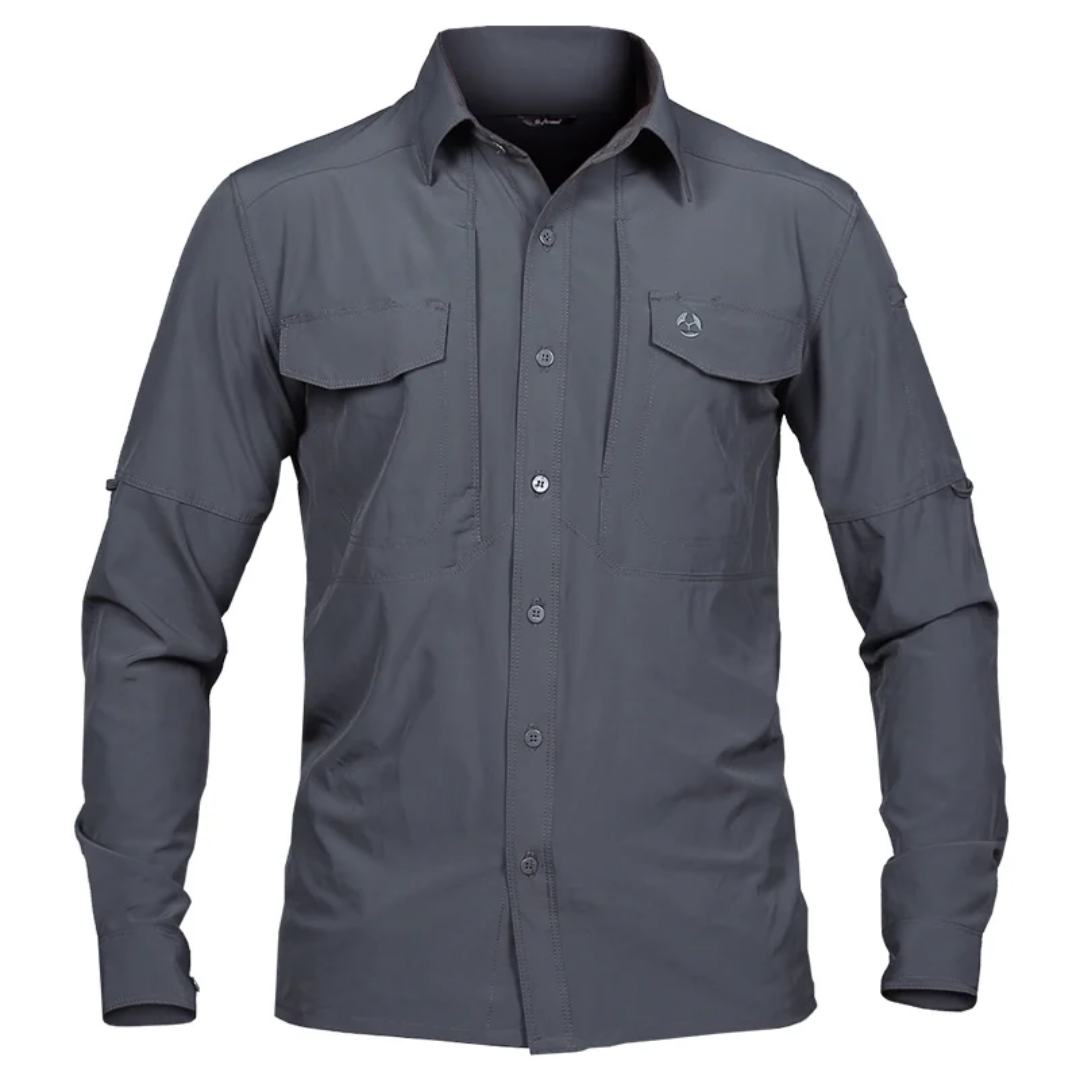 Camisa Táctica Spandex Multibolsillos
