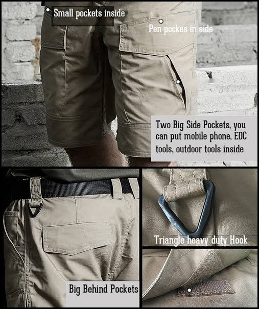Short táctico X6 Ripstop
