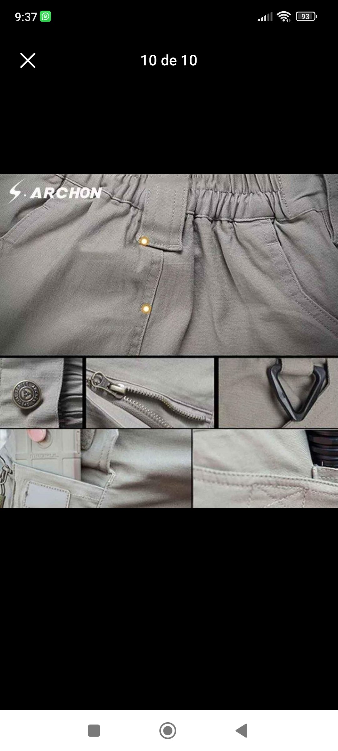 Pantalón Táctico R9 Spandex