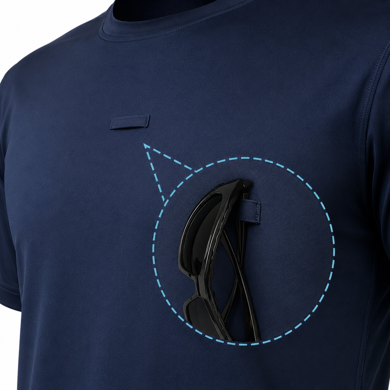 Polo Táctico Corto – Secado Rápido + Protección UV