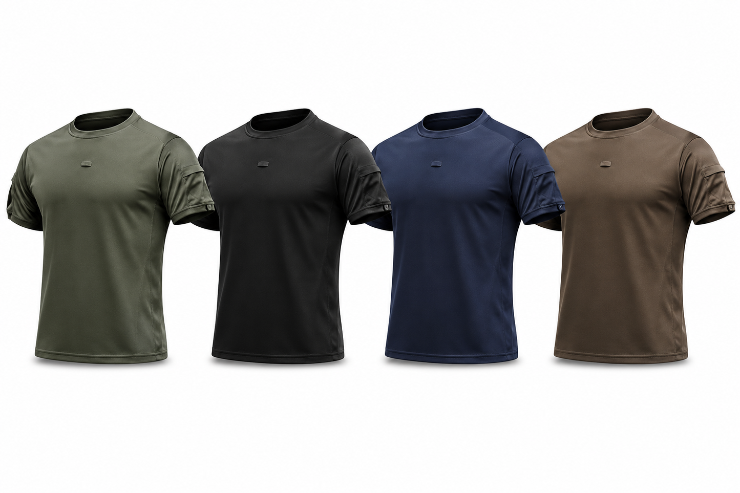 Polo Táctico Corto – Secado Rápido + Protección UV
