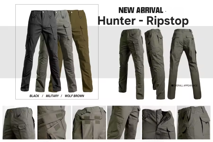 Pantalón Táctico Hunter Ripstop