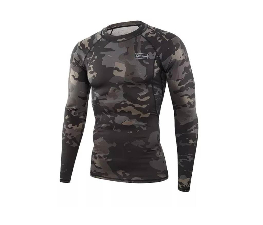 Conjunto Térmico Táctico – Primera Capa (Polo + Pantalón)