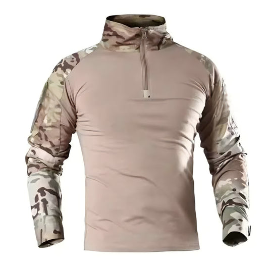 Polera Táctica Camuflada Ripstop