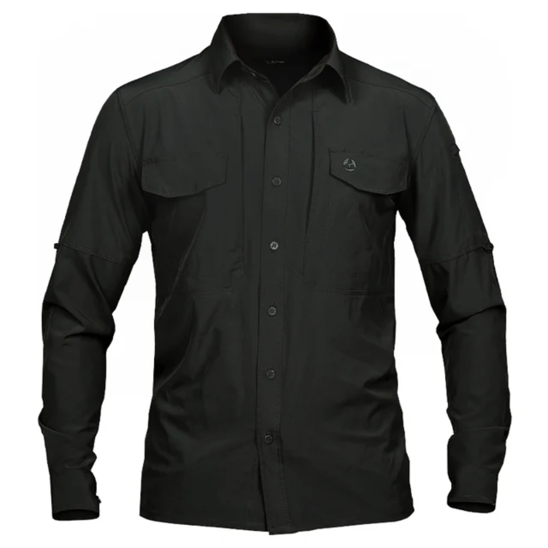 Camisa Táctica Spandex Multibolsillos