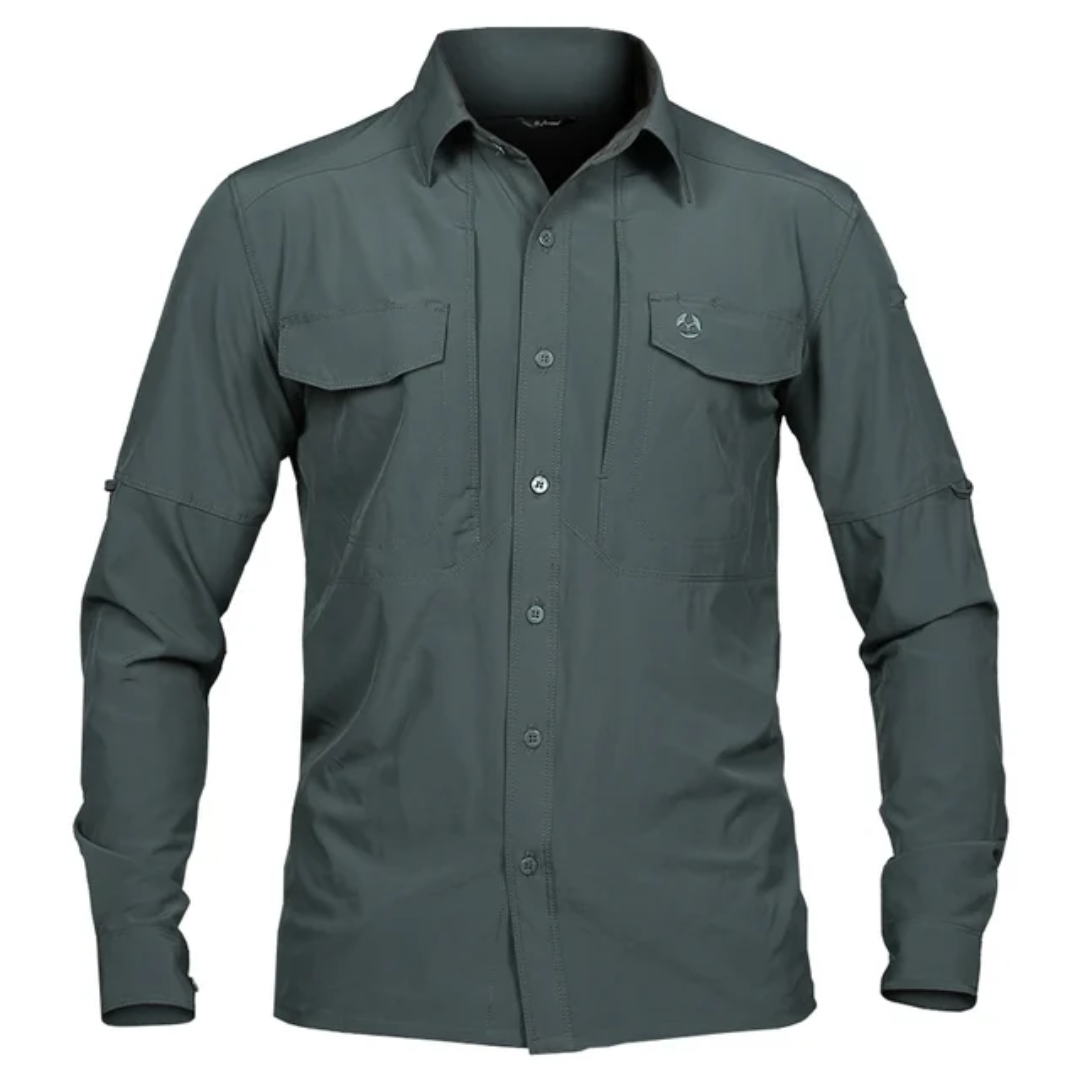Camisa Táctica Spandex Multibolsillos