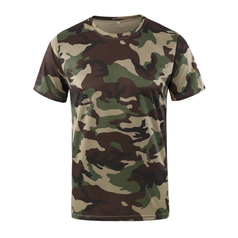 Camiseta Táctica ESDY Manga Corta de Secado Rápido con Protección UV