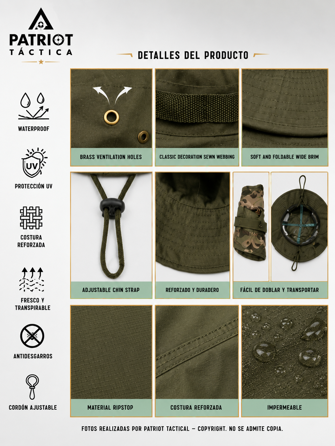 SOMBREROS SAFARI