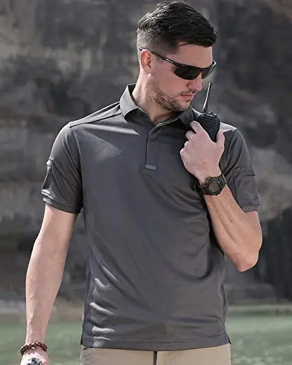 Polo Táctico Camisero – Secado Rápido + Protección UV